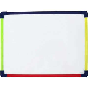 Magnetic Whiteboard 2-Sided 9x12" with Lines & Blank