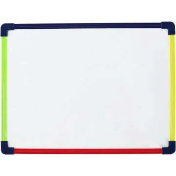 Magnetic Whiteboard 2-Sided 9x12" with Lines & Blank