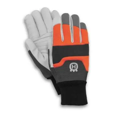 Husqvarna 579380210 Functional Saw Protection Gloves for Safety and Comfort