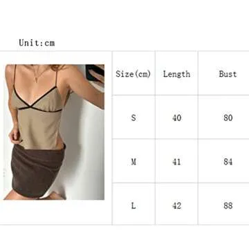 Muineobuka Y2k Backless Crop Camisole Top Spaghetti Strap V-Neck Tie Up Camis Top Summer Beach Streetwear Y White