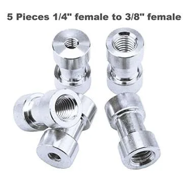 Sunmns 21pc Camera Adapter Screw Set for Tripods