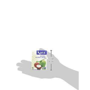 Kara Coconut Cream 6.80 Oz - Vegan, Non-GMO, Dairy-Free