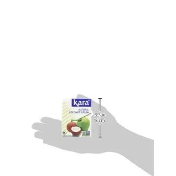 Kara Coconut Cream 6.80 Oz - Vegan, Non-GMO, Dairy-Free