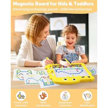 LQYoyz Magnetic Drawing Board Educational Fun for Kids