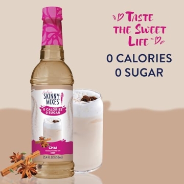 Jordan's Sugar Free Chai Syrup for Guilt-Free Drinks