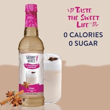 Jordan's Sugar Free Chai Syrup for Guilt-Free Drinks