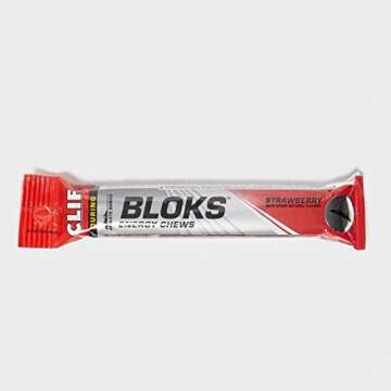 Clif Shot Bloks Energy Chews Box/18 Strawberry