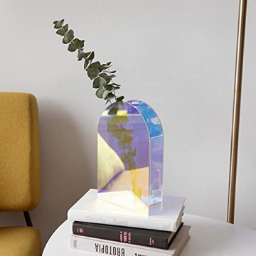Lunar Sol Iridescent Vase - Unique Home Decor Centerpiece