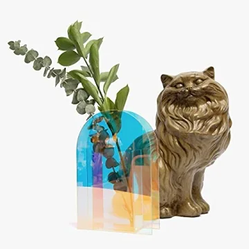 Lunar Sol Iridescent Vase - Unique Home Decor Centerpiece