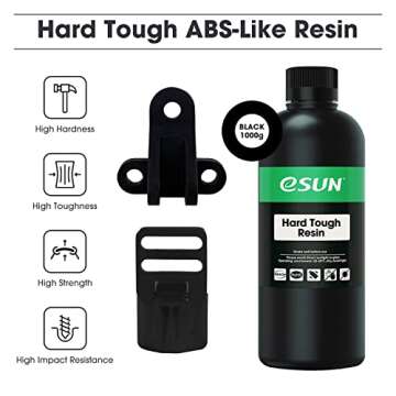 eSUN 405nm LCD 3D Printer Rapid Resin UV Curing Resin ABS-Like Rapid Resin Hard Tough Resin High Imp...