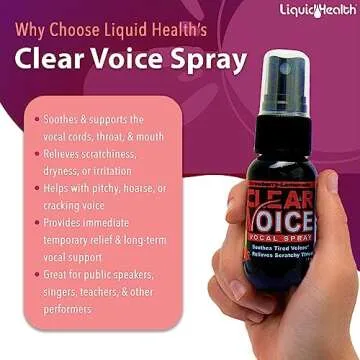 Clear Voice Vocal Spray, Strawberry Lemonade - 2 Pack