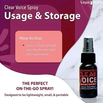 Clear Voice Vocal Spray, Strawberry Lemonade - 2 Pack