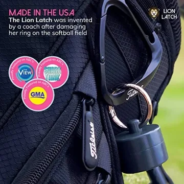 Lion Latch Jewelry Case and Pill Box Keychain Storage