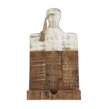 Charming Creative Co-Op Wood Tablet Holder for Kitchens