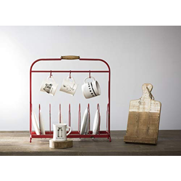 Charming Creative Co-Op Wood Tablet Holder for Kitchens