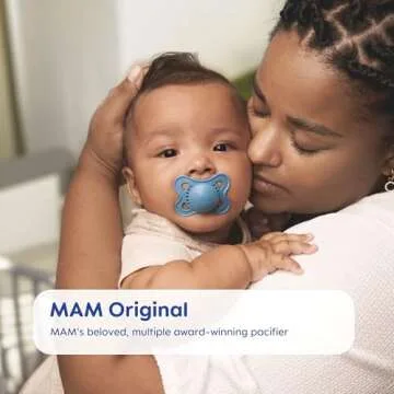 MAM Variety Pack Baby Pacifier, Includes 3 Types of Pacifiers, Nipple Shape Helps Promote Healthy Oral Development, 0-6 Months, Girl, 3 Count (Pack of 1)