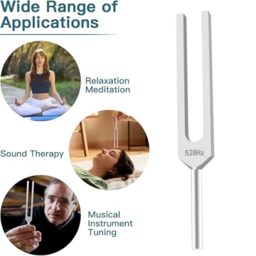 528 Hz Tuning Fork Healing Set - Sound Therapy Instruments