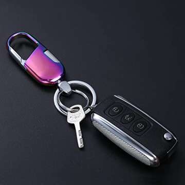 ASSCV Durable Car Keychain Perfect Gift For All