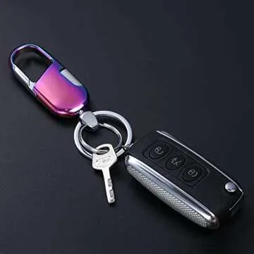 ASSCV Durable Car Keychain Perfect Gift For All