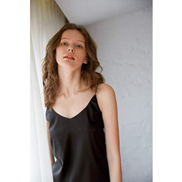 Elegant Wantschun Silk Satin Camisole Set for Women