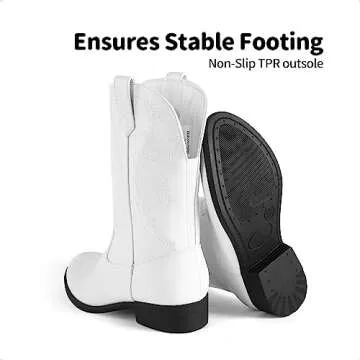 Stylish Kids Cowgirl Cowboy Boots - Comfortable & Chic