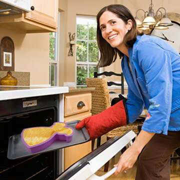 Palksky Mermaid Tail Silicone Cake Pan/jumbo Mermaid Tail mold/Large Mermaid Bread Baking Tray Cheesecake Muffin Cake Mold for baby shower Birthdays Parties Random Color