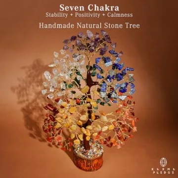 Chakra Healing Crystal Trees for Home Decor Gifts