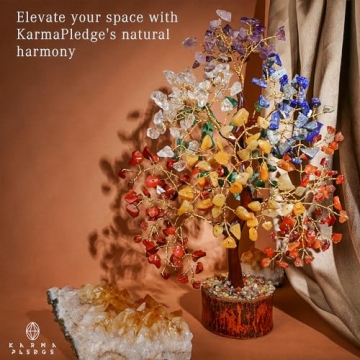 Chakra Healing Crystal Trees for Home Decor Gifts