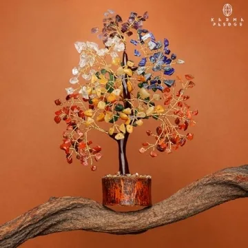 Chakra Healing Crystal Trees for Home Decor Gifts