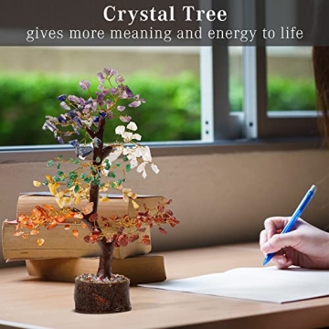 Chakra Healing Crystal Trees for Home Decor Gifts