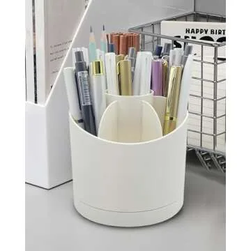 Stylish Lebenrich Rotating Pen Holder for Desk Organization