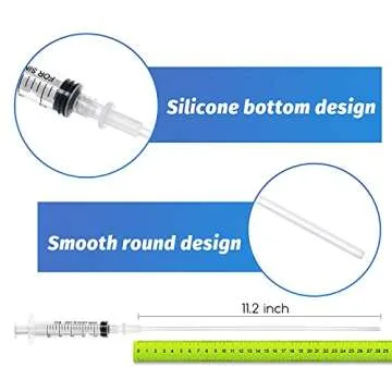 Weewooday 15 Set AI Artificial Insemination Dog Breeding Kit Canine Breeding Kit Dog Semen Collection Bag Disposable Artificial Insemination Pet Supplies (White,27.5 cm)