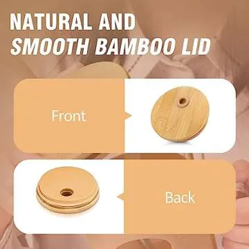 WINSA 32 oz Glass Tumbler with Lid and Straw,Glass Water Bottles with Handle,Glass Cup with Time Marker and Silicone Sleeve, Fits in Cup Holder BPA Free-Amber