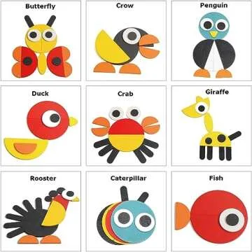 KUTOI Creative Animal Puzzles for Preschoolers