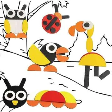 KUTOI Creative Animal Puzzles for Preschoolers