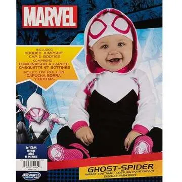 Infant Marvel Spider-Gwen Deluxe Costume - Perfect for Babies