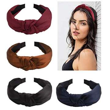 Stylish Non-Slip Knotted Headbands for Women