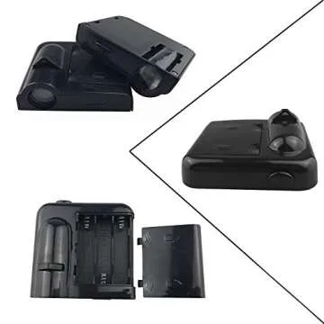 Fangfei 2X Custom Logo LED Projector Car Door Step Courtesy Welcome Lights