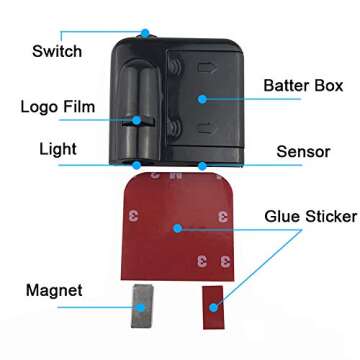 Fangfei 2X Custom Logo LED Projector Car Door Step Courtesy Welcome Lights