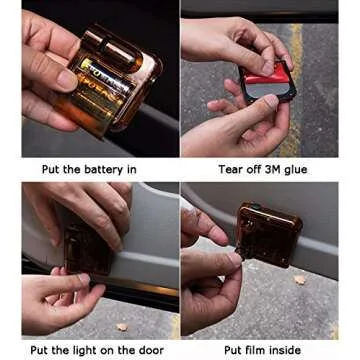 Fangfei 2X Custom Logo LED Projector Car Door Step Courtesy Welcome Lights