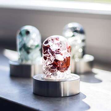 Crystal Water Bottle for Fitness with Genuine Gems