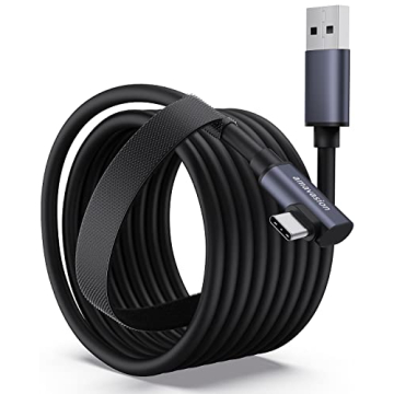 Amavasion Link Cable 16FT – Fast Charging & Data Transfer for VR Headsets