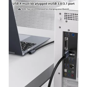 Amavasion Link Cable 16FT for Meta Quest 3 & Oculus Quest 2