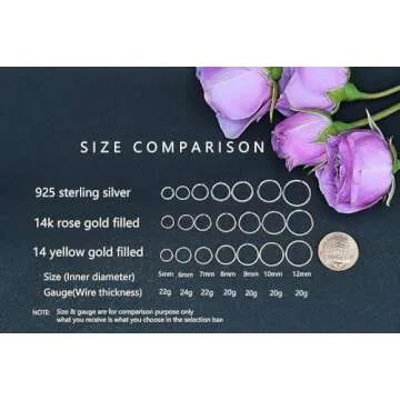 Small Gold or Silver Huggie Hoop Earrings for Women