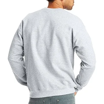 Hanes Men's EcoSmart Sweatshirt in Ash, Stylish Comfort