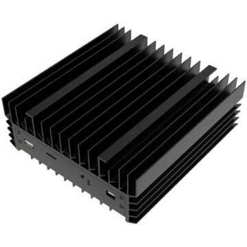 New ICERIVER ALPH AL0 400Gh/s 100W Alephium Miner ALPH Mining Blake3 Algorithm Silent Mining Machine...