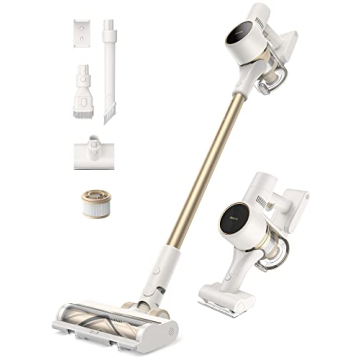 Dreame R10 Cordless Vacuum Cleaner, 120AW Powerful Stick Vacuum with Led Headlights, Anti-Tangle Bru...