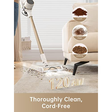 Dreame R10 Cordless Vacuum with 120AW Suction Power