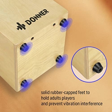 Premium Donner Cajon Box Drum – Perfect for Any Musician