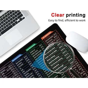 EXCOVIP Gaming Mouse Pad XXL - Ideal for Gaming & Office